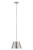 Z-Lite Lilly One Light Pendant in Brushed Nickel - 2307-12BN