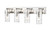Z-Lite Fontaine Four Light Vanity in Polished Nickel - 3035-4V-PN