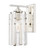 Z-Lite Alverton One Light Wall Sconce in Polished Nickel - 3036-1S-PN