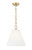 Z-Lite Alaric One Light Pendant in Modern Gold - 3042P14-MGLD