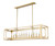 Z-Lite Easton 13 Light Linear Chandelier in Rubbed Brass - 3038-13L-RB