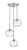 Z-Lite Chloe Three Light Chandelier in Brushed Nickel - 490P10-3R-BN