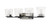 Z-Lite Bleeker Street Four Light Vanity in Matte Black + Brushed Nickel - 475-4V-MB-BN
