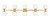 Z-Lite Artemis Ten Light Vanity in Modern Gold - 494-10V-MGLD