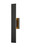 Z-Lite Stylet LED Outdoor Wall Mount in Sand Black - 5006-24BK-LED