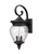 Z-Lite Davina Four Light Outdoor Wall Light in Black - 5016B-BK