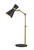 Z-Lite Soriano One Light Table Lamp in Matte Black + Heritage Brass - 728TL-MB-HBR