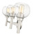 Z-Lite Sutton Three Light Vanity in Brushed Nickel - 7502-3V-BN