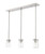 Z-Lite Thayer Three Light Pendant in Brushed Nickel - 742MP-3BN