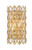 Z-Lite Dealey Two Light Wall Sconce in Heirloom Brass - 822-2S-HB