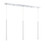 Z-Lite Forest LED Linear Chandelier in Chrome - 917MP24-WH-LED-3LCH Z-Lite Forest LED Linear Chandelier in Chrome - 917MP24-WH-LED-3LCH