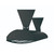Eurofase Dual Element Heater in Black - EF60240B5