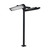 Eurofase Pole Mount With Double Crossbar in Black - EF6108PMDB
