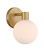 Minka-Lavery Fenton One Light Vanity in Legacy Brass - 2991-732