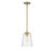 Savoy House Calhoun One Light Mini-Pendant in Warm Brass - 7-1027-1-322