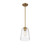 Savoy House Calhoun One Light Mini-Pendant in Warm Brass - 7-1027-1-322