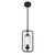 Savoy House Holton One Light Mini-Pendant in Matte Black - 7-3022-1-89