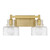 Savoy House Dover Two Light Bathroom Vanity in Warm Brass - 8-1030-2-322 Savoy House Dover Two Light Bathroom Vanity in Warm Brass - 8-1030-2-322