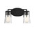 Savoy House Sacremento Two Light Bath Bar in Black - 8-7045-2-BK Savoy House Sacremento Two Light Bath Bar in Black - 8-7045-2-BK