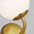 Visual Comfort Studio Galassia One Light Vanity in Burnished Brass - AEV1011BBS Visual Comfort Studio Galassia One Light Vanity in Burnished Brass - AEV1011BBS