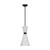 Visual Comfort Studio Belcarra One Light Pendant in Midnight Black - DJP1101MBK