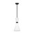 Visual Comfort Studio Belcarra One Light Pendant in Midnight Black - DJP1101MBK
