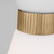 Visual Comfort Studio Belcarra One Light Pendant in Satin Brass - DJP1101SB