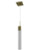Avenue Lighting The Original Glacier LED Pendant in Brushed Brass - HF1901-1-GL-BB-SNW