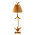 Lucas + McKearn Red Bell Gold One Light Buffet Lamp in Gold Leaf - TA1183