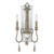 Capital Lighting Zoe Two Light Wall Sconce in French Antique - 9A198A