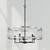 Capital Lighting Madeline Four Light Pendant in Black Tie - AA1003BT Capital Lighting Madeline Four Light Pendant in Black Tie - AA1003BT