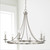 Capital Lighting Tempe Six Light Chandelier in Brushed Nickel - AA1005BN Capital Lighting Tempe Six Light Chandelier in Brushed Nickel - AA1005BN