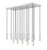 Z-Lite Stari 17 Light Linear Chandelier in Brushed Nickel - 1956P-17L-BN