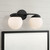 Capital Lighting Oliver Two Light Vanity in Matte Black - AA1032MB Capital Lighting Oliver Two Light Vanity in Matte Black - AA1032MB