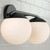 Capital Lighting Oliver Two Light Vanity in Matte Black - AA1032MB Capital Lighting Oliver Two Light Vanity in Matte Black - AA1032MB
