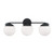 Capital Lighting Oliver Three Light Vanity in Matte Black - AA1033MB Capital Lighting Oliver Three Light Vanity in Matte Black - AA1033MB