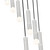 Z-Lite Stari Seven Light Chandelier in Brushed Nickel - 1956P-7R-BN