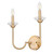 Z-Lite Allistair Two Light Wall Sconce in Modern Gold - 352-2S-MGLD