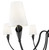 Z-Lite Claudelle Eight Light Chandelier in Matte Black - 4014-65MB