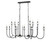 Z-Lite Allistair 16 Light Linear Chandelier in Matte Black - 352-56L-MB Z-Lite Allistair 16 Light Linear Chandelier in Matte Black - 352-56L-MB