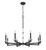 Z-Lite Kaden Eight Light Chandelier in Matte Black - 3045-8MB Z-Lite Kaden Eight Light Chandelier in Matte Black - 3045-8MB