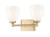 Z-Lite Oren Two Light Vanity in Modern Gold - 7004-2V-MGLD