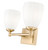 Z-Lite Oren Two Light Vanity in Modern Gold - 7004-2V-MGLD