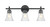 Z-Lite Belle Three Light Vanity in Matte Black - 7519-3V-MB