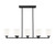 Z-Lite Oren Eight Light Linear Chandelier in Matte Black - 7004-8L-MB Z-Lite Oren Eight Light Linear Chandelier in Matte Black - 7004-8L-MB