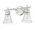 Z-Lite Belle Two Light Vanity in Brushed Nickel - 7519-2V-BN