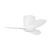 Generation Lighting Titus 32 Hugger LED 32"Ceiling Fan in Matte White - 3TTHR32RZWD