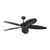 Generation Lighting Cruise Outdoor 60 60"Ceiling Fan in Matte Black - 5CUR60BK