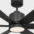 Generation Lighting Flera Smart 52 LED 52"Ceiling Fan in Midnight Black - 6FLSM52MBKD