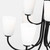 Generation Lighting Miles Nine Light Chandelier in Midnight Black - GLC1139MBK